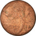 Moneda, Somalia, Centesimo, 1950, MBC, Cobre, KM:1