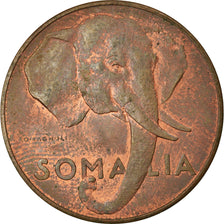 Münze, Somalia, 10 Centesimi, 1950, VZ, Kupfer, KM:3