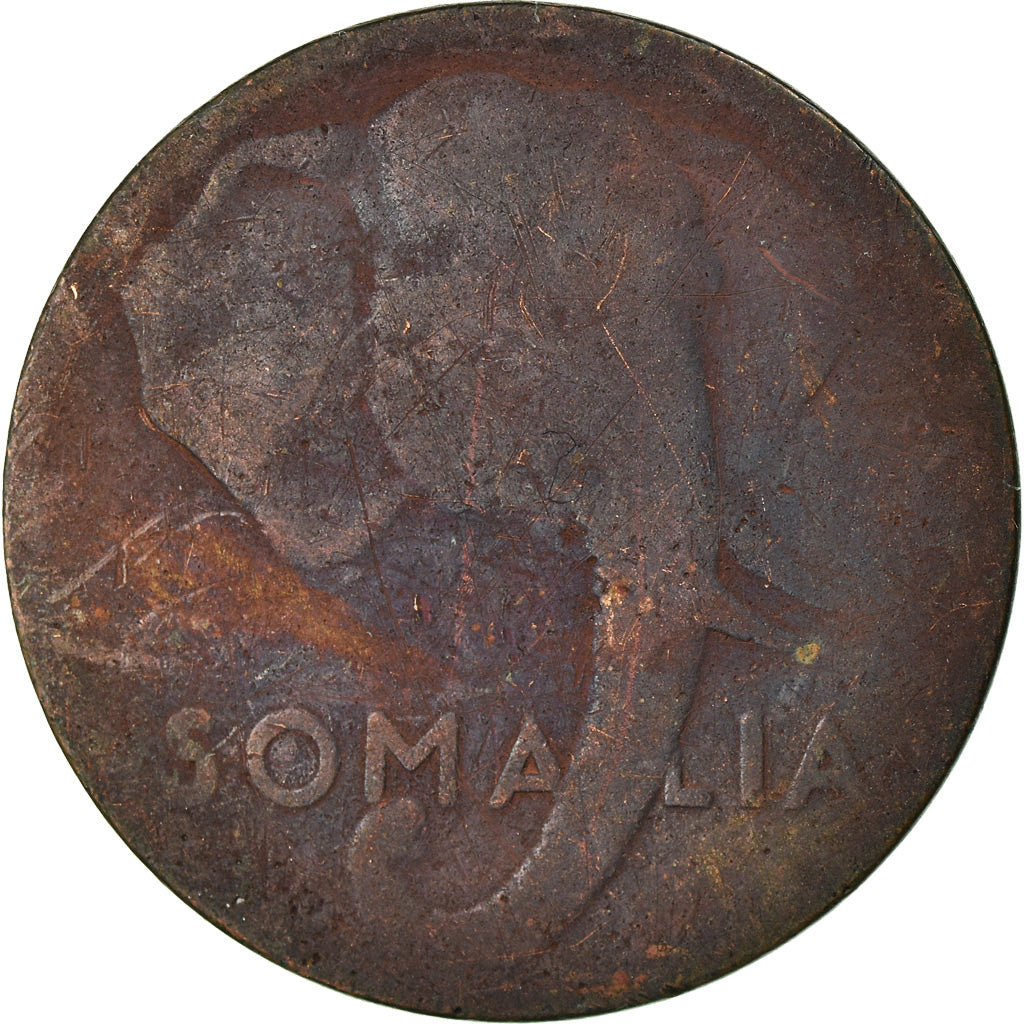 Somalia, 5 Centesimi, 1950, VF(20-25), Copper, KM:2