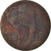 Somalia, 5 Centesimi, 1950, VF(20-25), Copper, KM:2