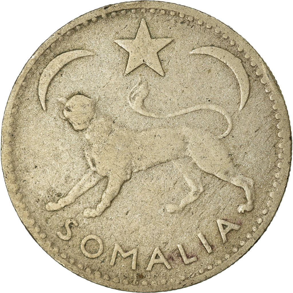 Münze, Somalia, 50 Centesimi, 1950, SS, Silber, KM:4