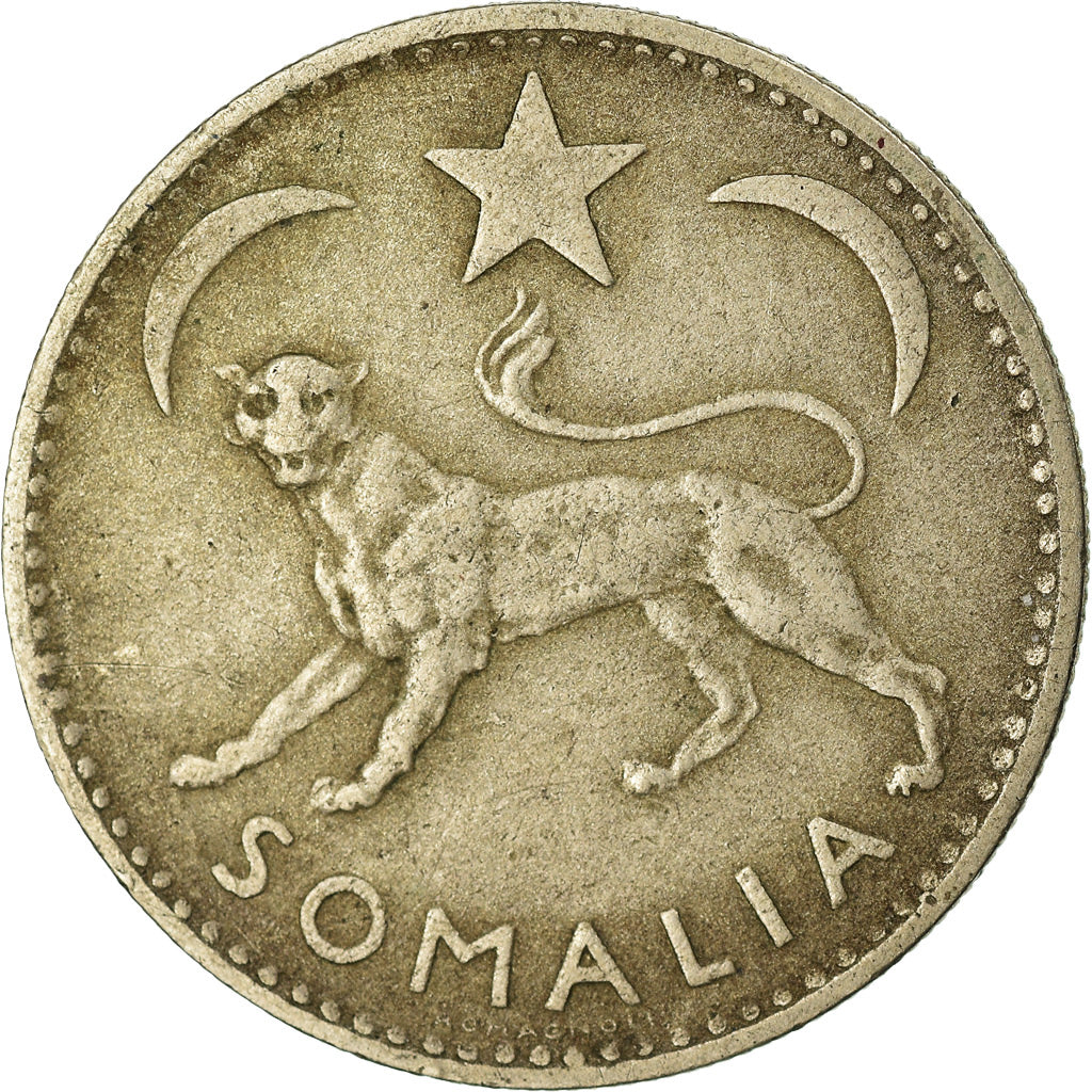 Münze, Somalia, 50 Centesimi, 1950, SS+, Silber, KM:4
