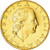 Coin, Italy, 200 Lire, 1988, Rome, Proof, MS(65-70), Aluminum-Bronze, KM:105