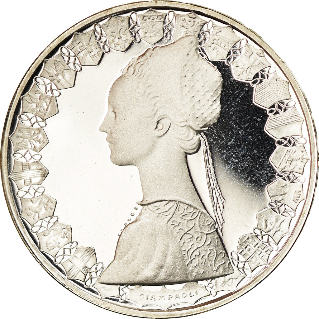 Münze, Italien, 500 Lire, 1988, Rome, Proof, STGL, Silber, KM:98