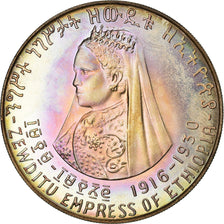 Monnaie, Éthiopie, Haile Selassie, 5 Dollars, 1972, FDC, Argent, KM:51