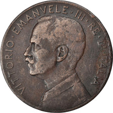 Münze, Italien, Vittorio Emanuele III, 5 Centesimi, 1915, Rome, S, Bronze