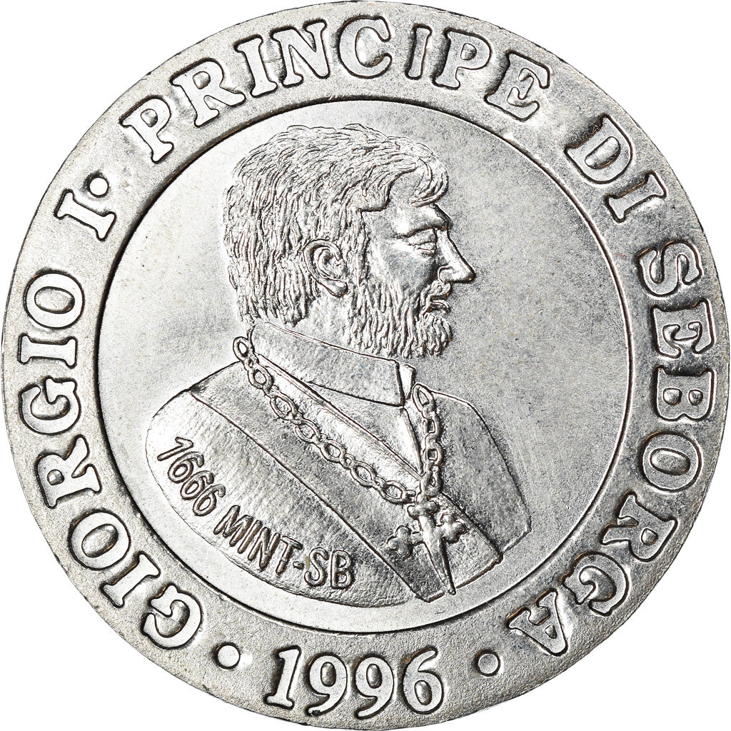 Moneta, SEBORGA, Prince Giorgio I, 15 Centesimi, 1996, Seborga, SPL