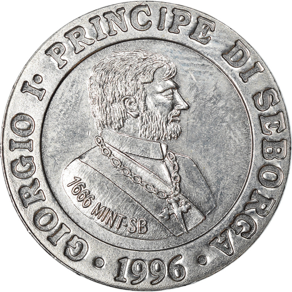 Moneta, SEBORGA, Prince Giorgio I, 15 Centesimi, 1996, Seborga, SPL