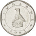 ZIMBABWE, 10 Dollars, 2003, Harare, KM #14, MS(63), Nickel Plated Steel, 21.5,..