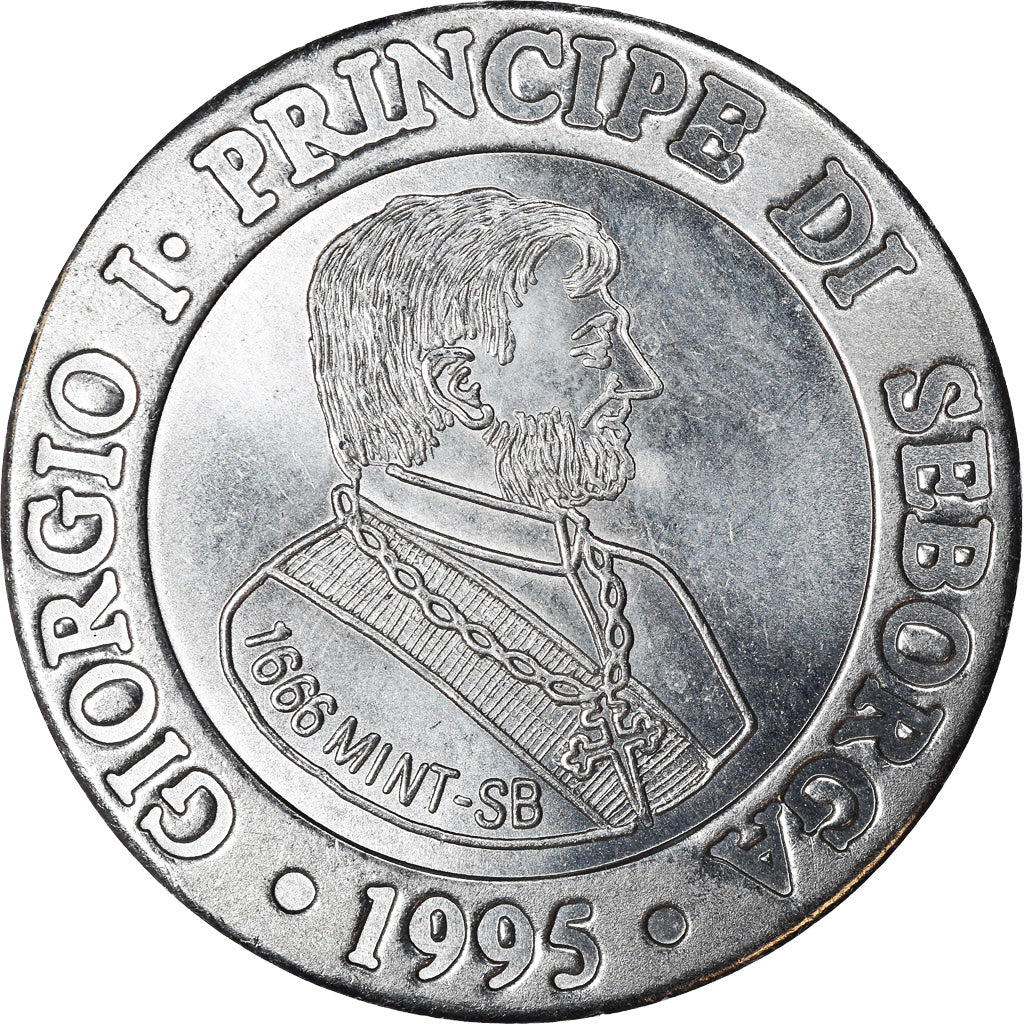 Moneta, SEBORGA, Prince Giorgio I, 15 Centesimi, 1995, Seborga, SPL