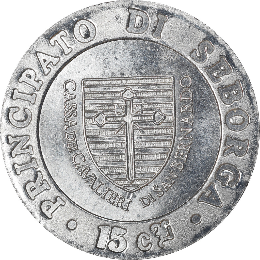 Moneta, SEBORGA, Prince Giorgio I, 15 Centesimi, 1995, Seborga, SPL