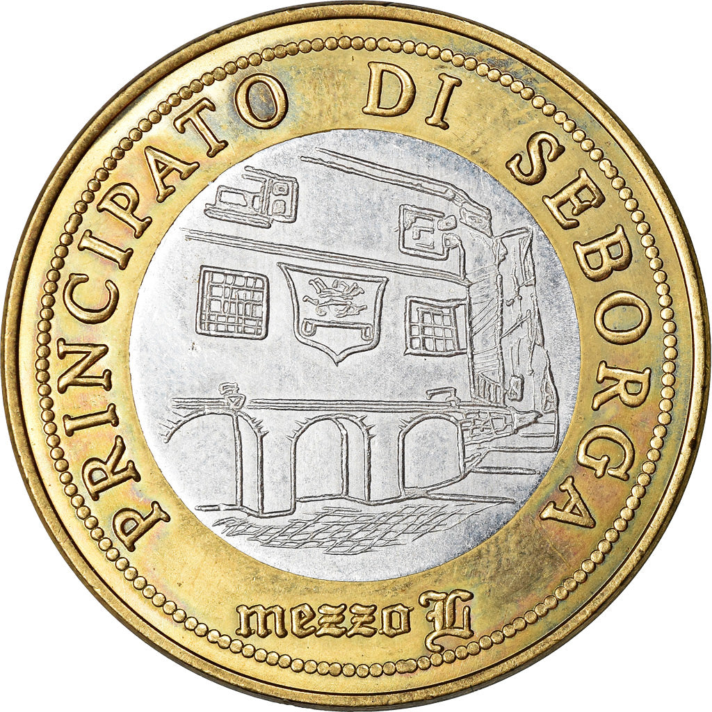 Moneda, SEBORGA, Prince Giorgio I, 1/2 Luigino, 1995, Seborga, EBC+