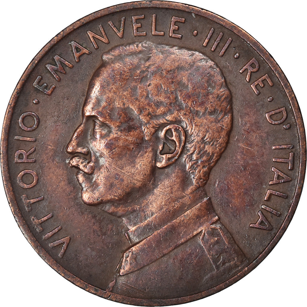 Moneta, Italia, Vittorio Emanuele III, 5 Centesimi, 1918, Rome, BB, Bronzo