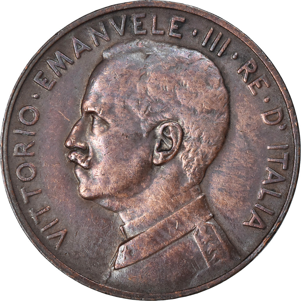 Münze, Italien, Vittorio Emanuele III, 5 Centesimi, 1918, Rome, SS, Bronze