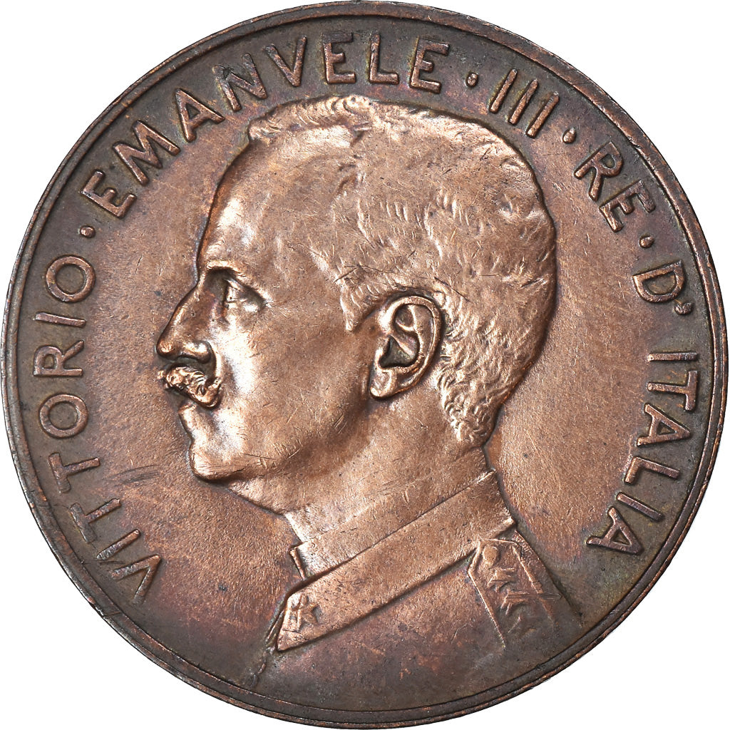 Moneta, Italia, Vittorio Emanuele III, 5 Centesimi, 1918, Rome, BB+, Bronzo