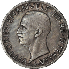 Monnaie, Italie, Vittorio Emanuele III, 5 Lire, 1926, Rome, TB+, Argent, KM:67.1