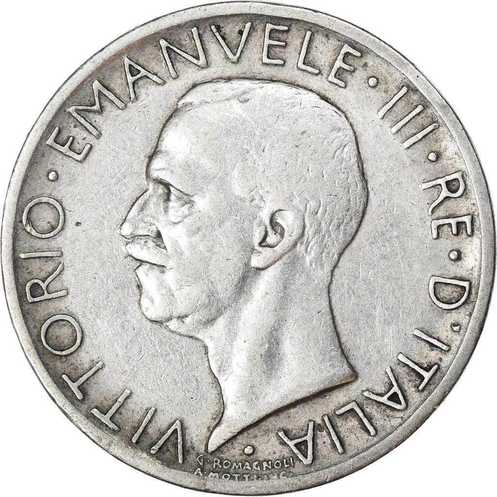 Monnaie, Italie, Vittorio Emanuele III, 5 Lire, 1927, Rome, TTB, Argent, KM:67.1
