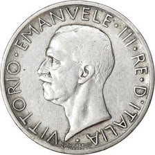 Monnaie, Italie, Vittorio Emanuele III, 5 Lire, 1927, Rome, TTB, Argent, KM:67.1
