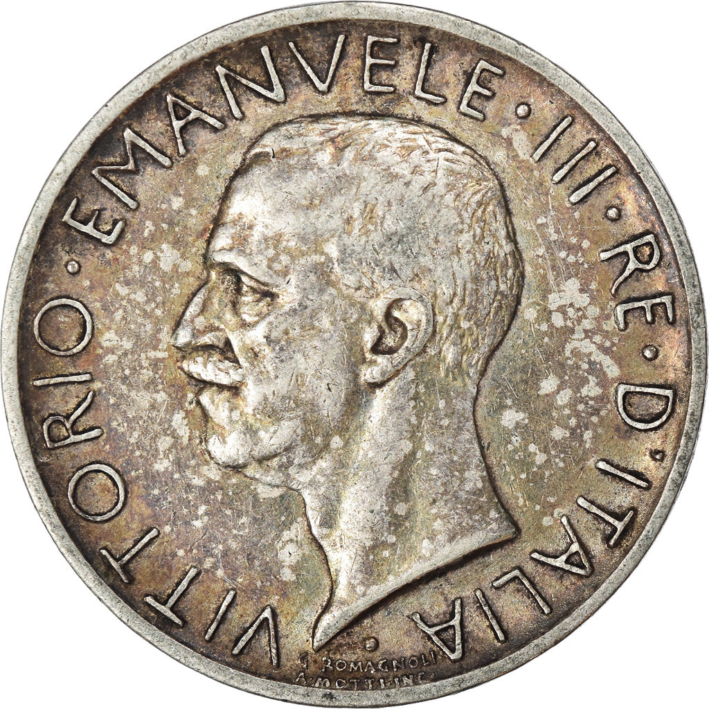 Monnaie, Italie, Vittorio Emanuele III, 5 Lire, 1929, Rome, TTB, Argent, KM:67.2