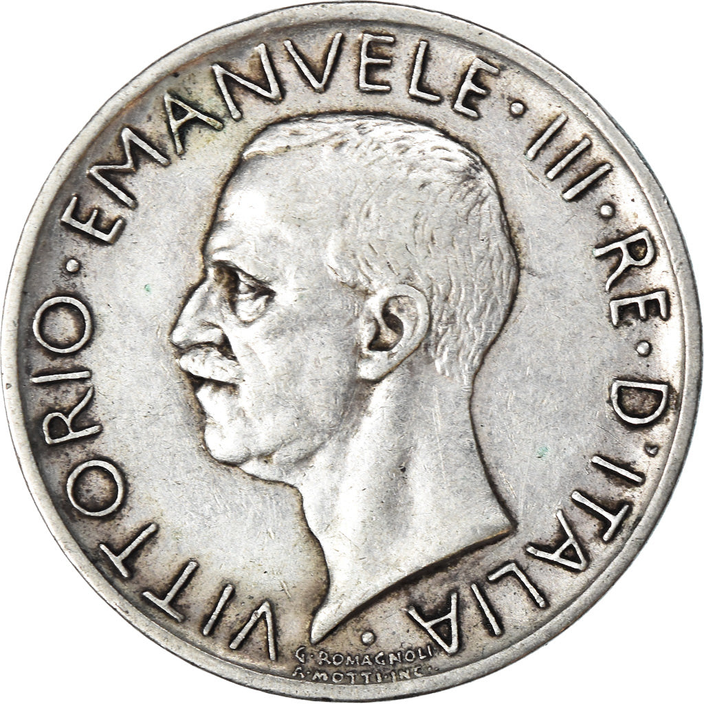 Moneta, Italia, Vittorio Emanuele III, 5 Lire, 1930, Rome, BB+, Argento, KM:67.1