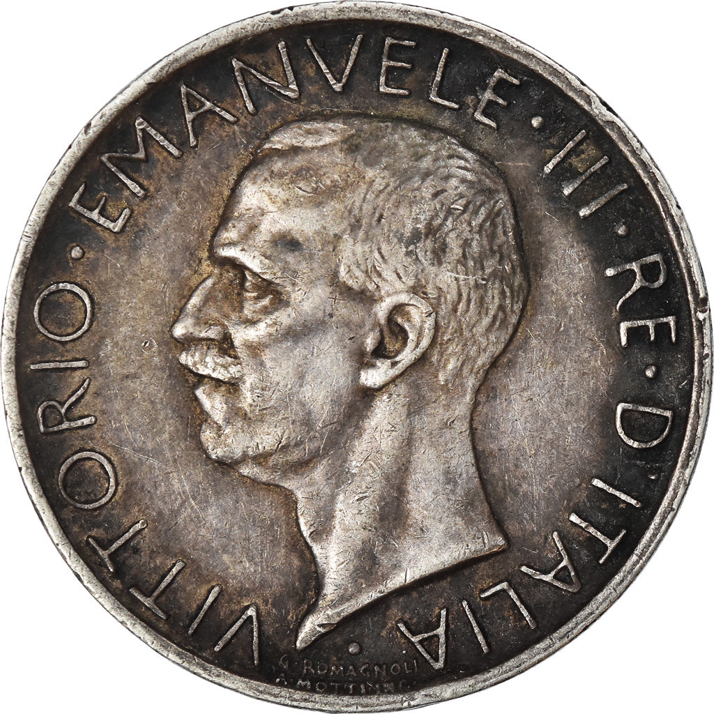 Münze, Italien, Vittorio Emanuele III, 5 Lire, 1930, Rome, VZ, Silber, KM:67.1