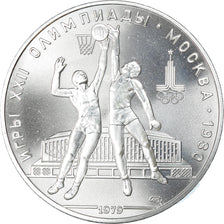 Moneta, Russia, 10 Roubles, 1979, Saint-Petersburg, Proof, FDC, Argento, KM:168