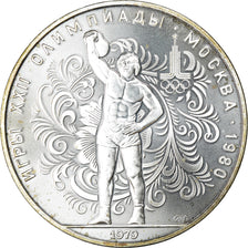 Moneta, Russia, 10 Roubles, 1979, Leningrad, FDC, Argento, KM:172