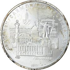 Monnaie, Russie, 5 Roubles, 1977, Saint-Petersburg, SPL, Argent, KM:146