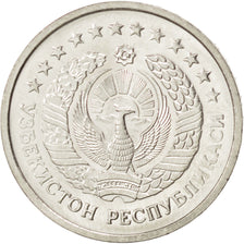 Coin, Uzbekistan, 20 Tiyin, 1994, MS(63), Nickel Clad Steel, KM:5.1