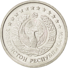 Moneda, Uzbekistán, 20 Tiyin, 1994, SC, Níquel recubierto de acero, KM:5.1