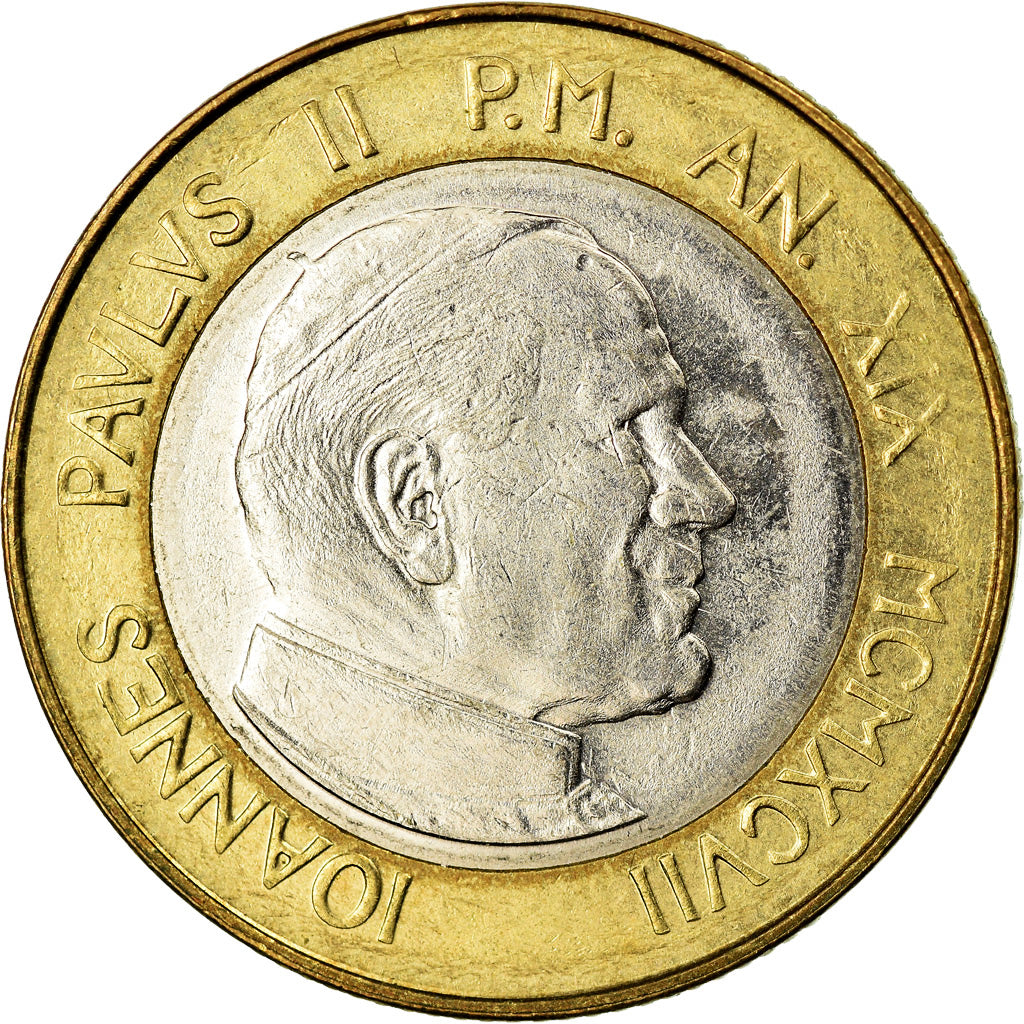 Moneta, CITTÀ DEL VATICANO, John Paul II, 1000 Lire, 1997, Roma, SPL
