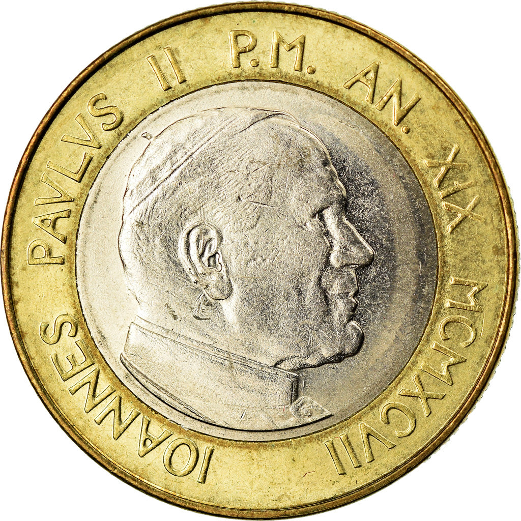 Monnaie, Cité du Vatican, John Paul II, 1000 Lire, 1997, Roma, SUP+