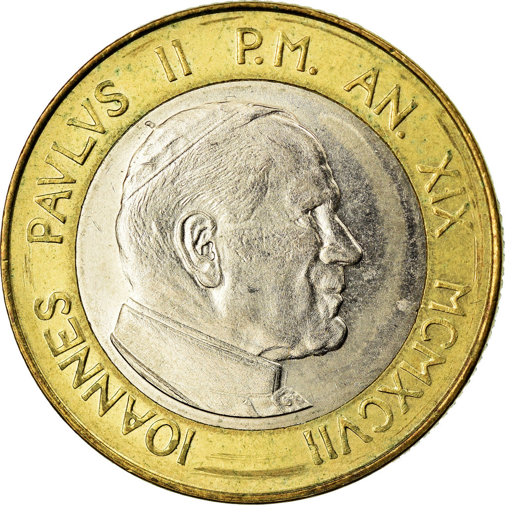 Moneta, CITTÀ DEL VATICANO, John Paul II, 1000 Lire, 1997, Roma, SPL