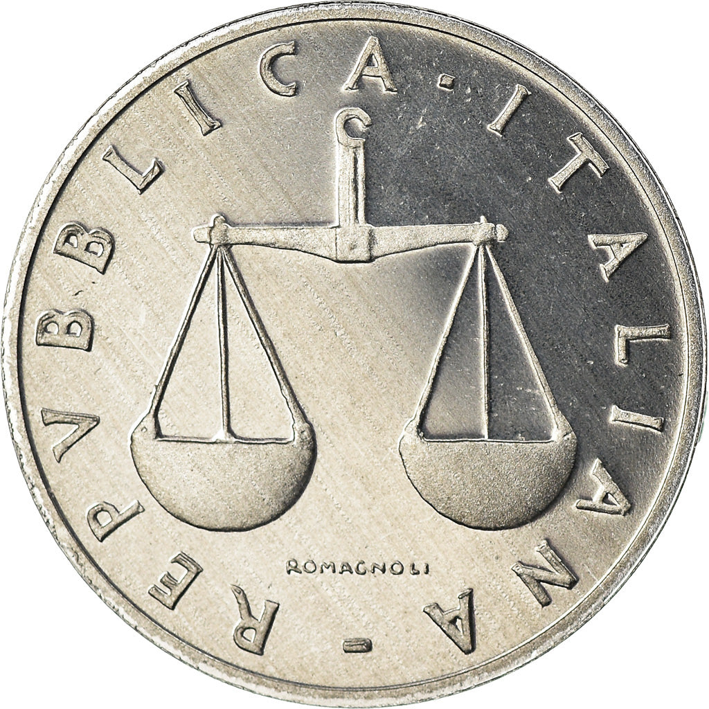 Münze, Italien, Lira, 1989, Rome, Proof, STGL, Aluminium, KM:91
