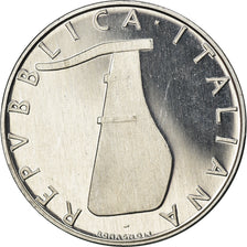 Moneta, Italia, 5 Lire, 1989, Rome, Proof, FDC, Alluminio, KM:92