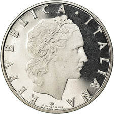 Monnaie, Italie, 50 Lire, 1989, Rome, Proof, FDC, Stainless Steel, KM:95.1