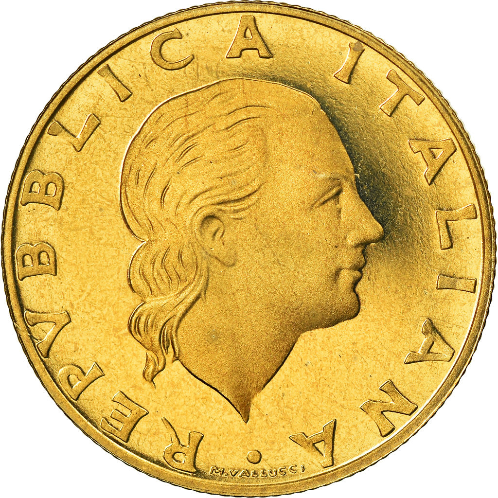 Münze, Italien, 200 Lire, 1989, Rome, Proof, STGL, Aluminum-Bronze, KM:130