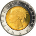 Monnaie, Italie, 500 Lire, 1989, Rome, Proof, FDC, Bi-Metallic, KM:111