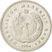 Uzbekistan, 100 Som, 2004, SPL, Acciaio placcato nichel, KM:17