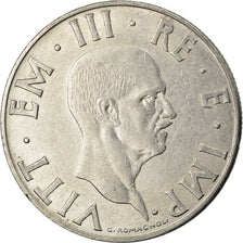 Moneta, Italia, Vittorio Emanuele III, 2 Lire, 1940, Rome, BB+, Acciaio