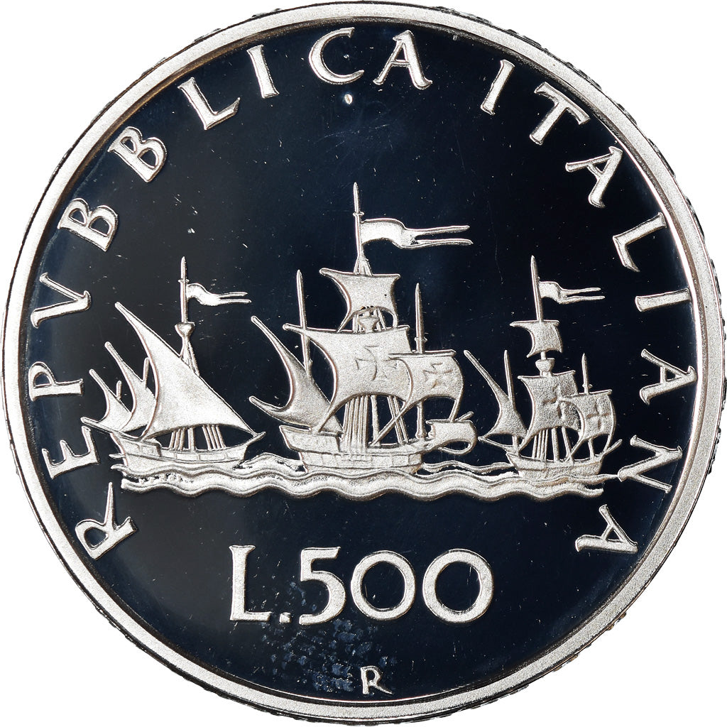 Münze, Italien, 500 Lire, 1994, Rome, Proof, STGL, Silber, KM:98