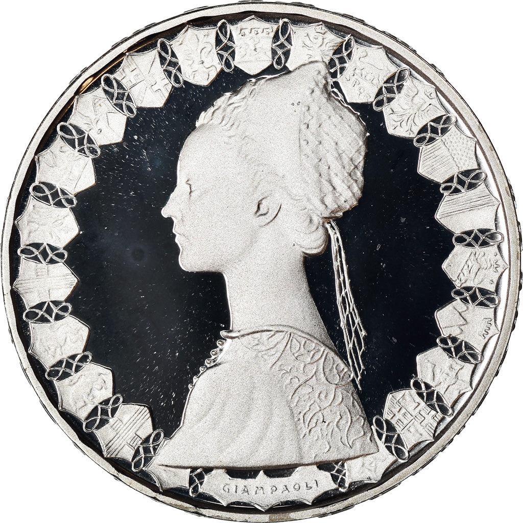 Moneta, Italia, 500 Lire, 1991, Rome, Proof, FDC, Argento, KM:98
