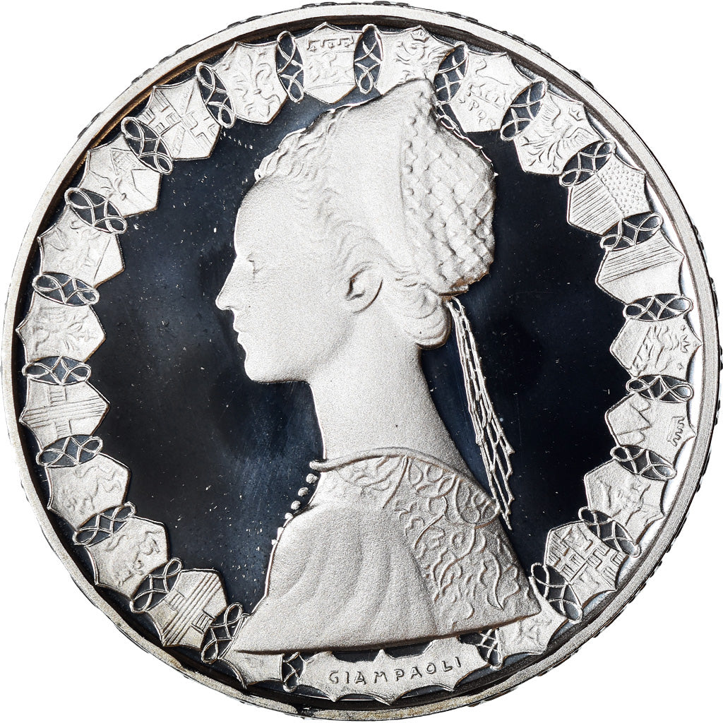 Münze, Italien, 500 Lire, 1996, Rome, Proof, STGL, Silber, KM:98