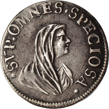 Moeda, ESTADOS ITALIANOS, PISA, Cosimo III de'Medici, 1/2 Giulio, Grosso, 1717