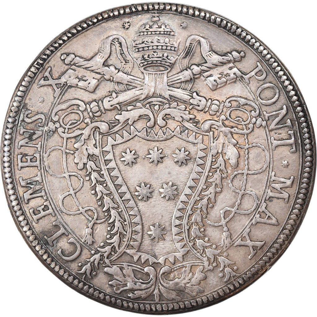 Monnaie, États italiens, PAPAL STATES, Clement X, Piastra, Scudo of 80