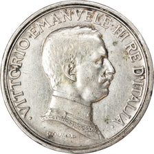 Monnaie, Italie, Vittorio Emanuele III, 2 Lire, 1917, Rome, TTB, Argent, KM:55