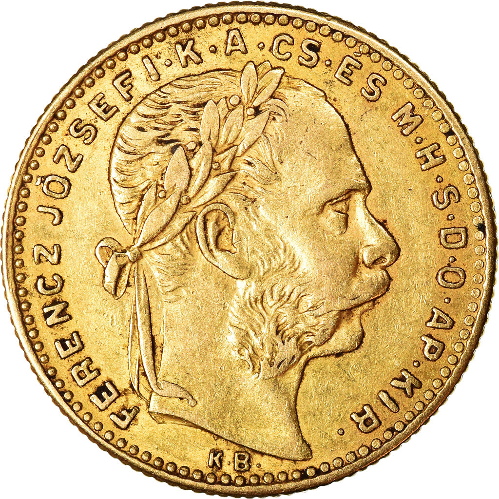 Moneta, Węgry, Franz Joseph I, 8 Forint 20 Francs, 1891, Kormoczbanya