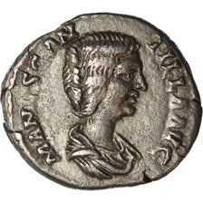 Monnaie, Manlia Scantilla, Denier, 193, Roma, Très rare, TTB+, Argent, RIC:7