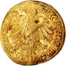 Coin, German States, Ducat, 1635, Nurnberg, VF(30-35), Gold, Friedberg:1827