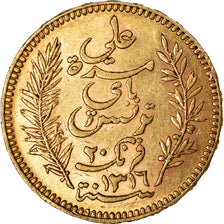 Monnaie, Tunisie, Ali Bey, 20 Francs, 1898, Paris, TTB+, Or, KM:227